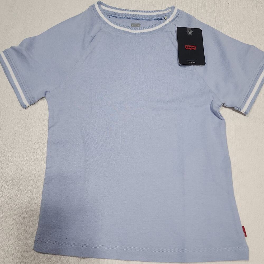 Levi's blue Short Sleeve shirt Size small girls